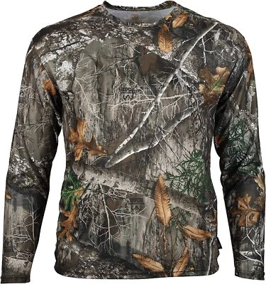 Gamehide Insect Shield Long Sleeve Lightweight Moisture Wicking Tech Shirt Med - Image 1 of 3