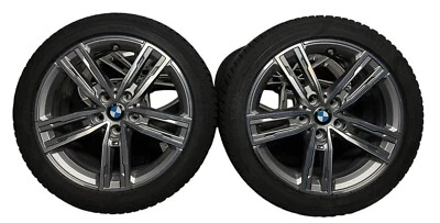 Original BMW 1er 2er F40 F44 Styling 550 17 Zoll Felgen Winterräder Winterreifen - Bild 1 von 4