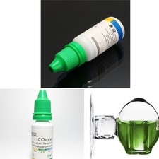 Aquarium Carbon Dioxide CO2 Monitor Glass Drop Ball Checker Tester PH Indicators