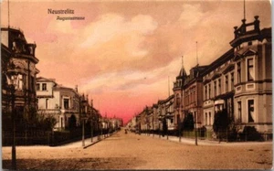 Postcard Augustastrasse Neustrelitz Germany Unposted - Picture 1 of 2
