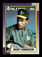 1990 Topps Doubleheaders Rickey Henderson   #NNO