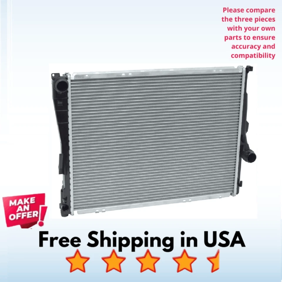Radiador A/C Fit BMW 325xi 2001-2005, BMW 328i 2000, BMW 328is 1999 Foto 1 de 1