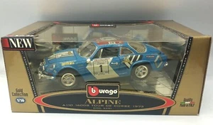 B Burago Bburago 1/16 Alpine A110 1600S tour de corse 1979 BOX Gd09 - Foto 1 di 1