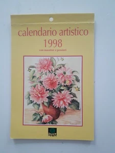 Calendario Artistico SPAM 1998 con massime e pensieri  - Picture 1 of 2