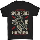 Motard Vitesse Rebel Moto T-Shirt 100% Coton