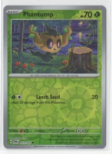 Pokemon Twilight Masquerade 012/167 Phantump Reverse Holo - Picture 1 of 1