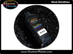 BLACK Metal Flake 1lb Large - .015 Hex, Custom, HOK, Automotive, plasti dip - Picture 1 of 1