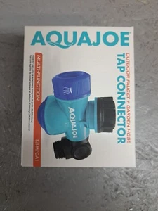 AQUA JOE Multi-Function Outdoor Faucet Garden Hose Tap Connector SJI-MFGA1 - Picture 1 of 5