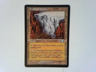 Terminal Moraine	 Planeshift - Magic the Gathering MTG - Land - Image 1 of 2