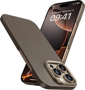 BENKS Case für iPhone 16 Pro kompatibel mit MagSafe, Slim & Light Dupont Kevlar - Bild 1 von 7