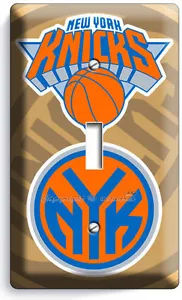 NEW YORK KNICKS NYK NY NBA BASKETBALL EINZELNER LICHTSCHALTER WANDPLATTE KUNST ABDECKUNG - Bild 1 von 1