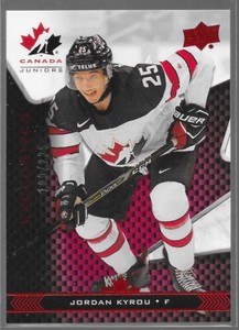 18/19 UD Team Canada Juniors Exclusives /225 1-100 You Pick From List