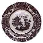 Podmore Walker Corean Mulberry Flow Luncheon Plate 8 5/8" Antique 1834-56