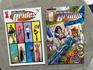 22 BRIDES N°1 A 4 SIGNED BY QUESADA ET PALMIOTTI 500 EX COA VO NEAR MINT / MINT - Bild 1 von 7