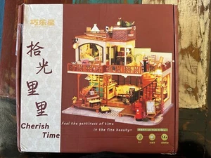 DIY Miniature Dollhouse Kit 1:24 "Cherish Time" NIB unopened - Picture 1 of 3