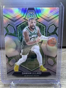 2023-24 Panini Mosaic Damian Lillard Silver Milwaukee Bucks 🔥🔥 - Bild 1 von 2