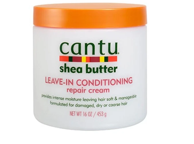 Crema reparadora acondicionadora sin enjuague de manteca de karité Cantu - 16 onzas / 453 g Foto 1 de 1