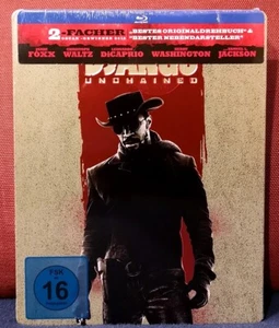 Django Unchained Limited Steelbook Edition Blu-ray Quentin Tarantino 2012 Waltz - Bild 1 von 4