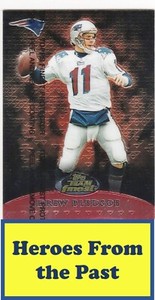 1999 Finest Team Finest Red #T4 Drew Bledsoe #/500 055-C