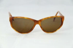 Alain Prost 410 JCL hellbraune Schildkröten-Sonnenbrille PX2000 mineralbraune Gläser - Bild 1 von 6