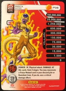 SDCC 2015 Panini Dragon Ball Z Frieza Golden P16 Near Mint Fast Shipping! - Picture 1 of 2