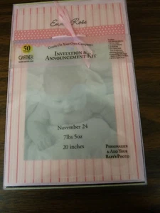 Gartner Invitation & Announcement Kit ~ 50 Printable Sheets Emma Rose - Picture 1 of 4