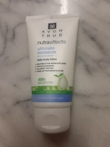 Avon NutraEffects Ultimate Moisture Body Lotion Sensitive Skin Paraben Dye Free - Picture 1 of 2