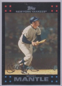 Mickey Mantle 2006 - 2012 Topps #7's