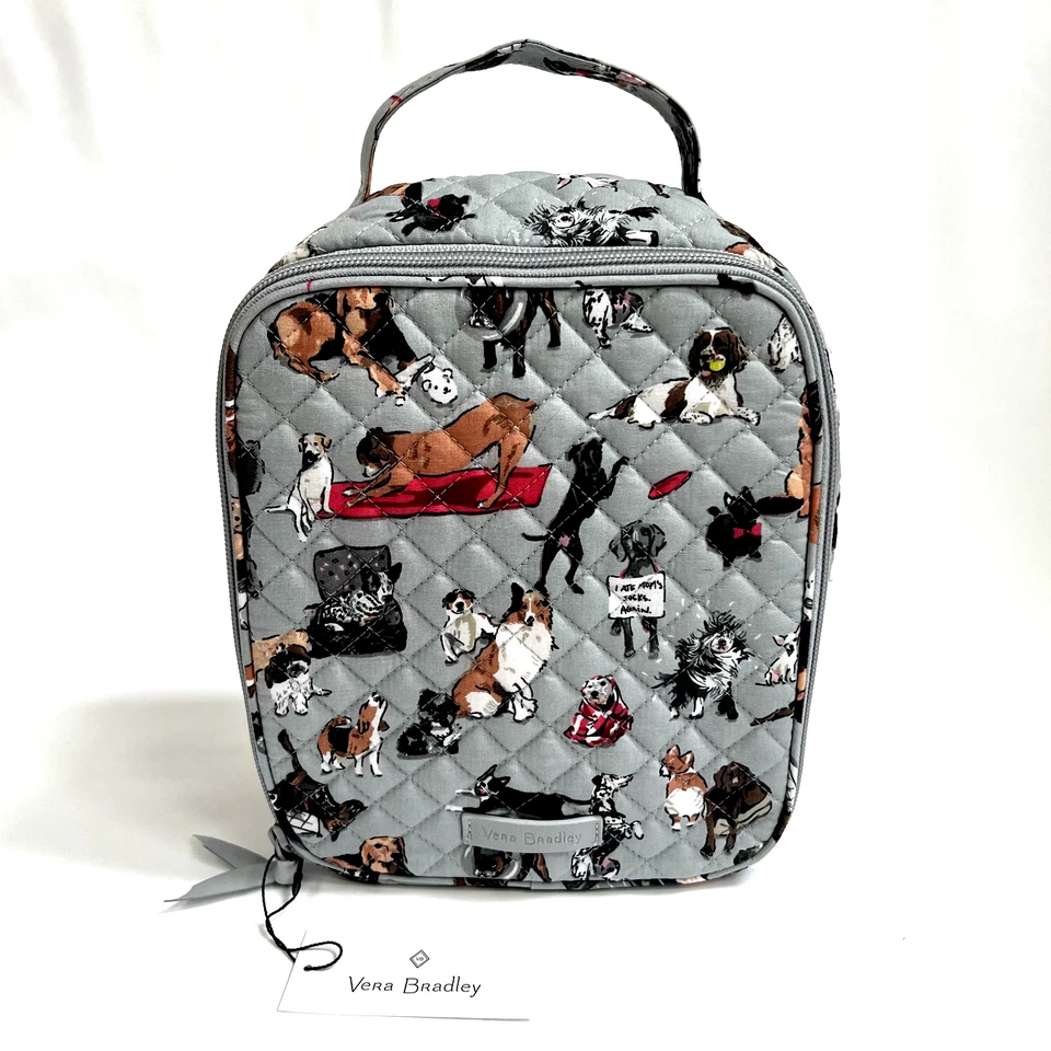 Vera Bradley Best in Show Puppy Dog Print Lunch Bunch Bag 2020