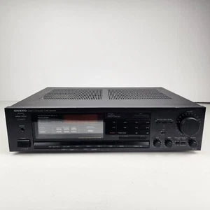Receptor estéreo Onkyo TX-82 45W x 2, mezcla alta FM, 4 bucles de entrada/salida, probado y funciona - Imagen 1 de 12