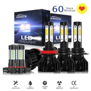 LED Lights Headlight Fog lamp Bulb For Chevy Silverado 1500 2500 2007 ~ 2015 - Picture 1 of 20