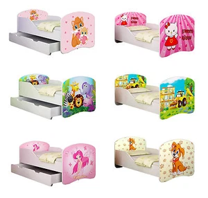 Babybett Kinderbett Jugendbett Matratze Lattenrost NEU 140x70 160x80 Zimmerbett - Bild 1 von 35