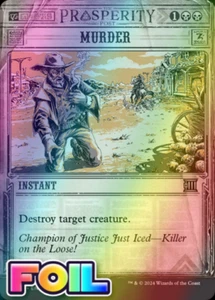 x1 Murder OTP Breaking News MTG 16 FOIL UNCOMMON M/NM 1x - Picture 1 of 1