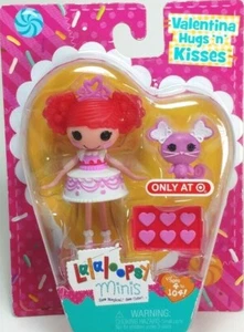 Lalaloopsy Minis Valentina Hugs 'N' Kisses Figura Bambola Playset Bambini Giocattoli Ragazze  - Foto 1 di 3