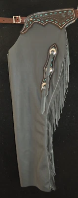 Chapéus de couro feitos sob medida/novos chapéus de espingarda turquesa/feitos nos EUA - Imagem 1 de 2