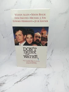Don't Drink the Water VHS Tape Woody Allen Michael J Fox - Picture 1 of 3