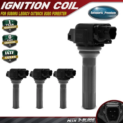 4x Ignition Coil for Subaru Forester 2019-2024 Outback Crosstrek Legacy Impreza - Image 1 of 4