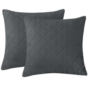Decorative Square Throw Pillow Cover Soft Cozy Pillowcase with Hidden Zipper ... - Picture 1 of 6