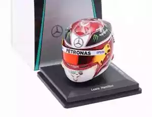 MODELLINO CASCO BELL HELMET 1:5 SPARK F1 MERCEDES W10 LEWIS HAMILTON USA GP 2019 - Foto 1 di 12