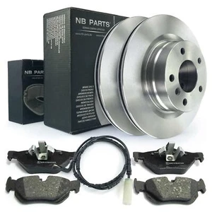 Bremsscheiben Bremsbeläge WK hinten für BMW 1 E81 E87 E88 E82 3 E90 E93 E92 E91 - Bild 1 von 5