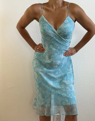 Vintage Y2K Baby blue Fairycore Dress  - Image 1 of 4