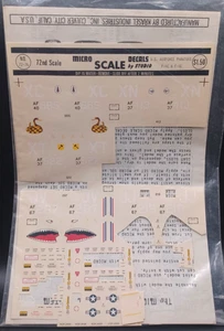 MicroScale | N. 72-76 | Decalcomanie 1:72 USAF Phantoms F-4C & F-4E - Foto 1 di 1