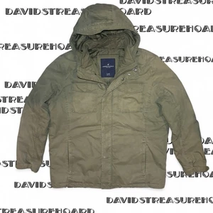 American Eagle Outfitters Field Jacket Olive Green Mens Size XL Parka Military - Picture 1 of 8