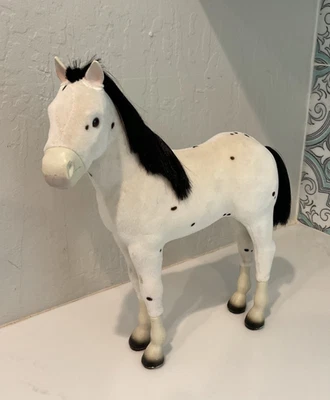 American Girl Kaya's Foal Sparks Flying. White & Black Spotted. GUC, No Box - Image 1 of 4