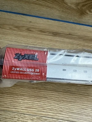 Firewall de puerta de enlace de seguridad ZyXEL ZyWALL USG 20 - Nuevo, sin adaptador, Antena Foto 1 de 4