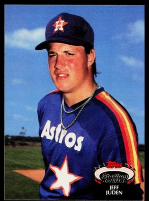 1992 Stadium Club #479 Jeff Juden Houston Astros - Image 1 of 2