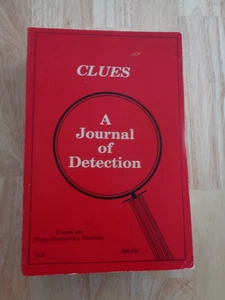 Clues: Journal of Detection, Focus on Pulp Detective Fiction Fall/Winter 1981 SC - Picture 1 of 1