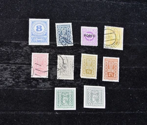 AUSTRIA 1919-1922 10 S J48+J90 + S P48/P53 + S 250/253/263/170/178 USED - Picture 1 of 4