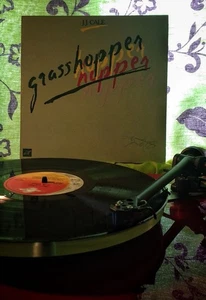 J.J. Cale-Grasshopper Shelter 1982 UK Vinyl LP Shelter Records ISA 5022 - Picture 1 of 16
