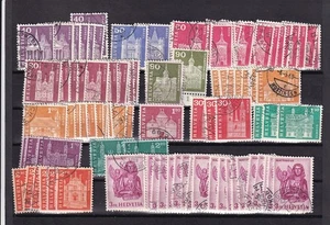 SA15 Switzerland 1960's selection of used stamps, mostly Architecture - Picture 1 of 1